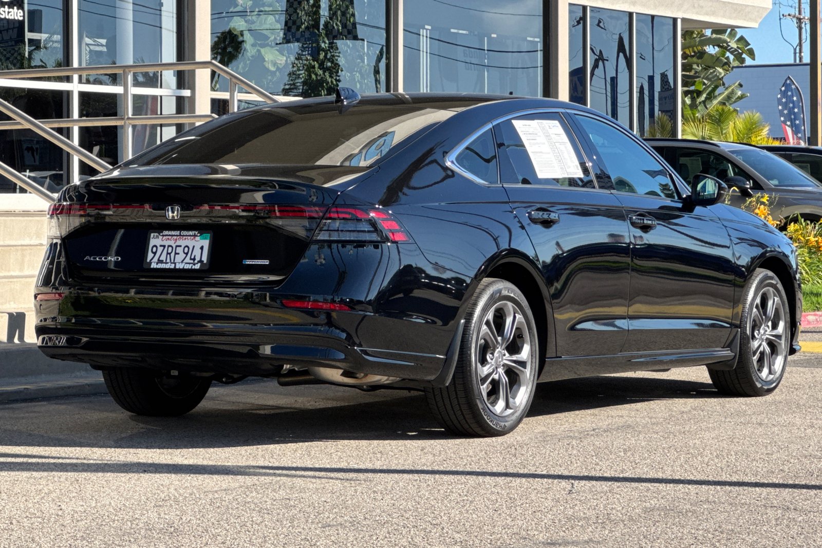 Certified Used 2026 Crystal Black Pearl Honda EX-L Hybrid image 4