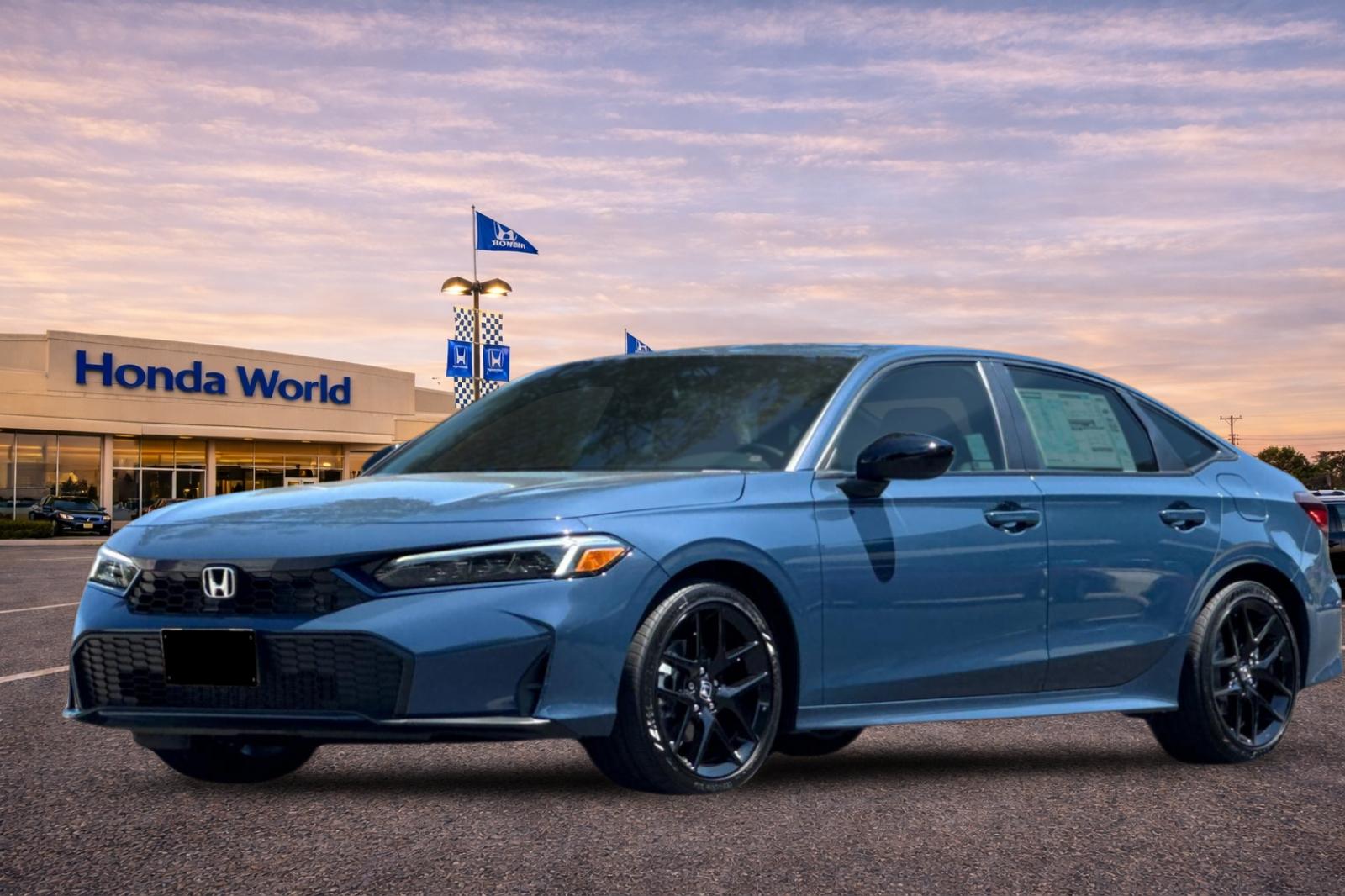 New 2026 Blue Lagoon Pearl Honda Sport image 8