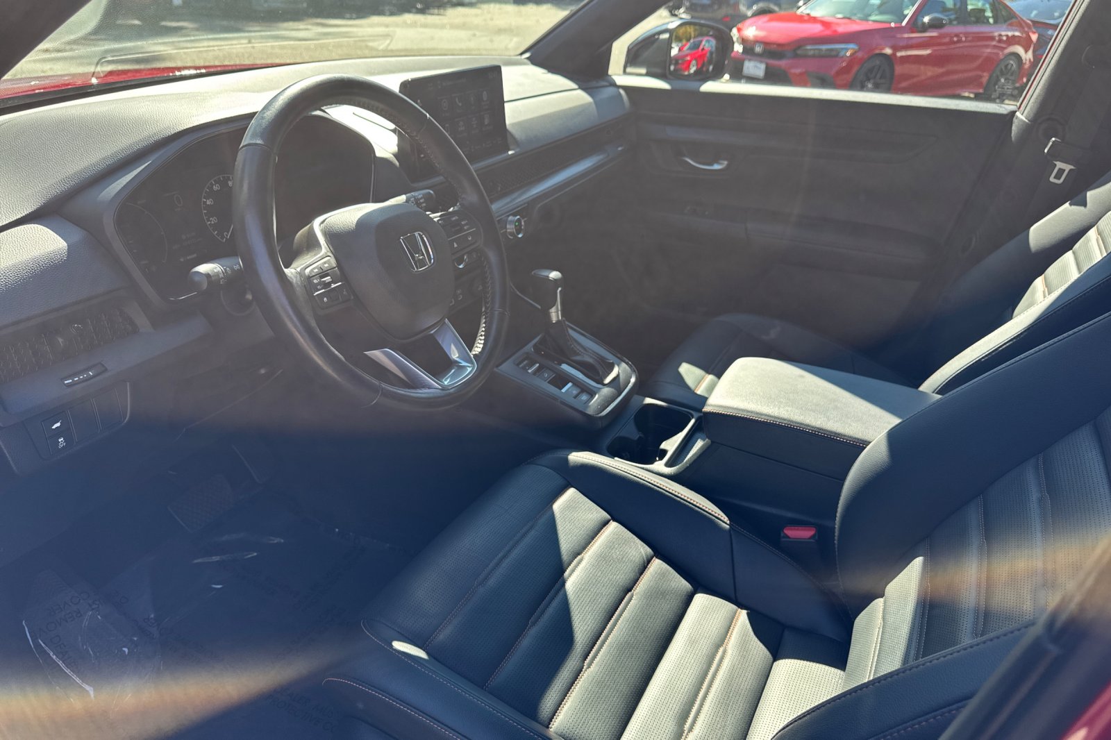 Used 2025 Radiant Red Metallic Honda Sport-L image 11