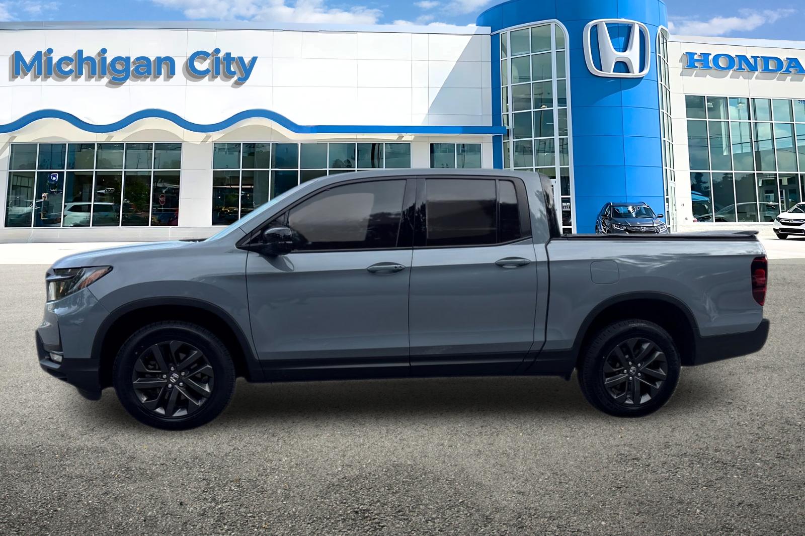 Certified Used 2023 Gray Honda Sport image 2