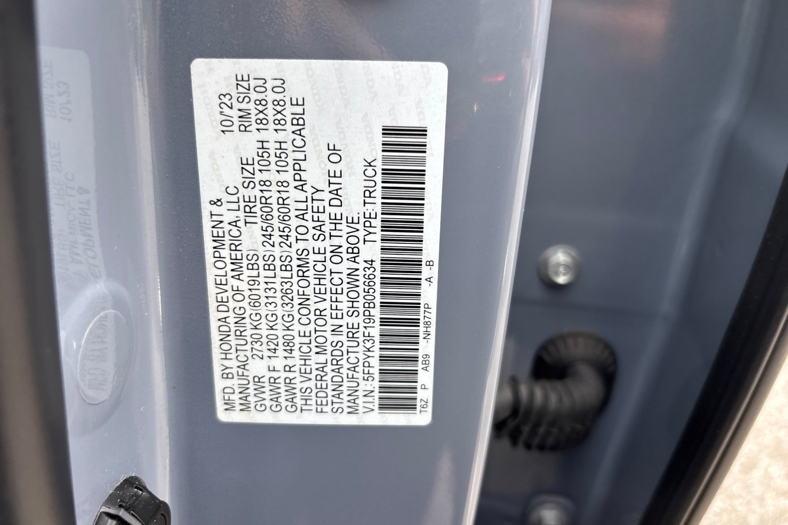 Certified Used 2023 Gray Honda Sport image 33