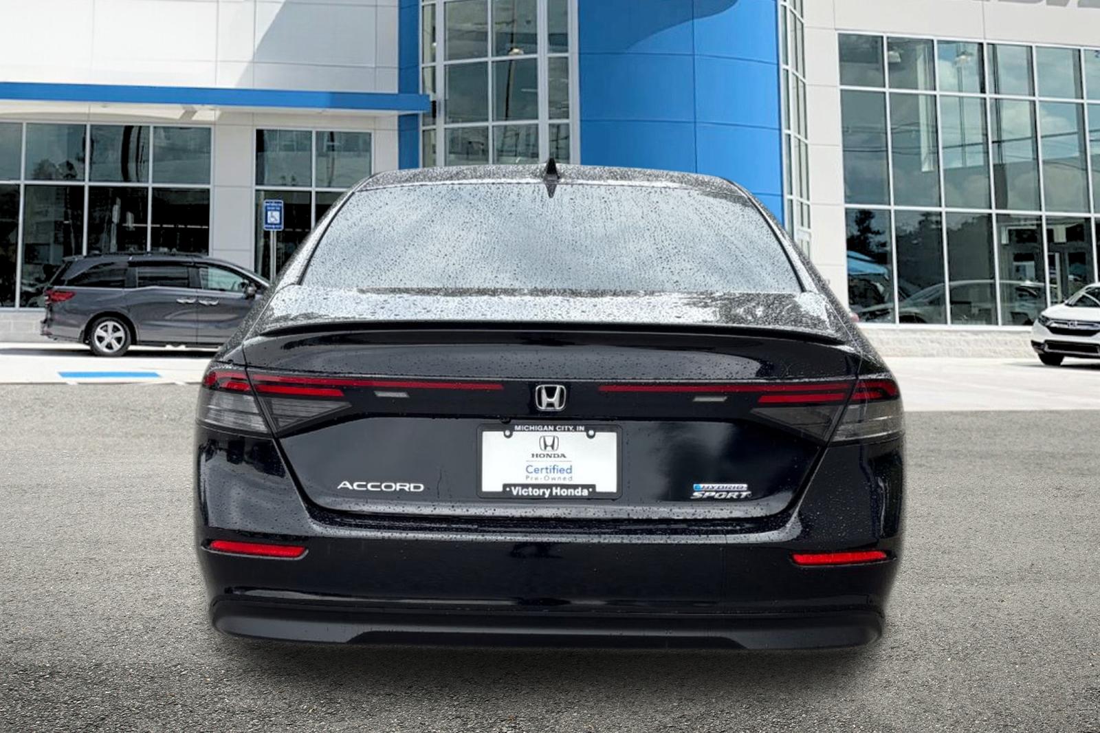 Certified Used 2024 Black Honda Sport image 4