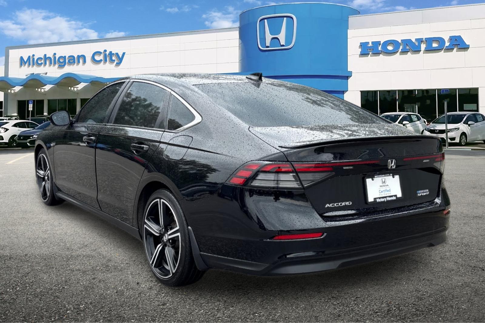 Certified Used 2024 Black Honda Sport image 3
