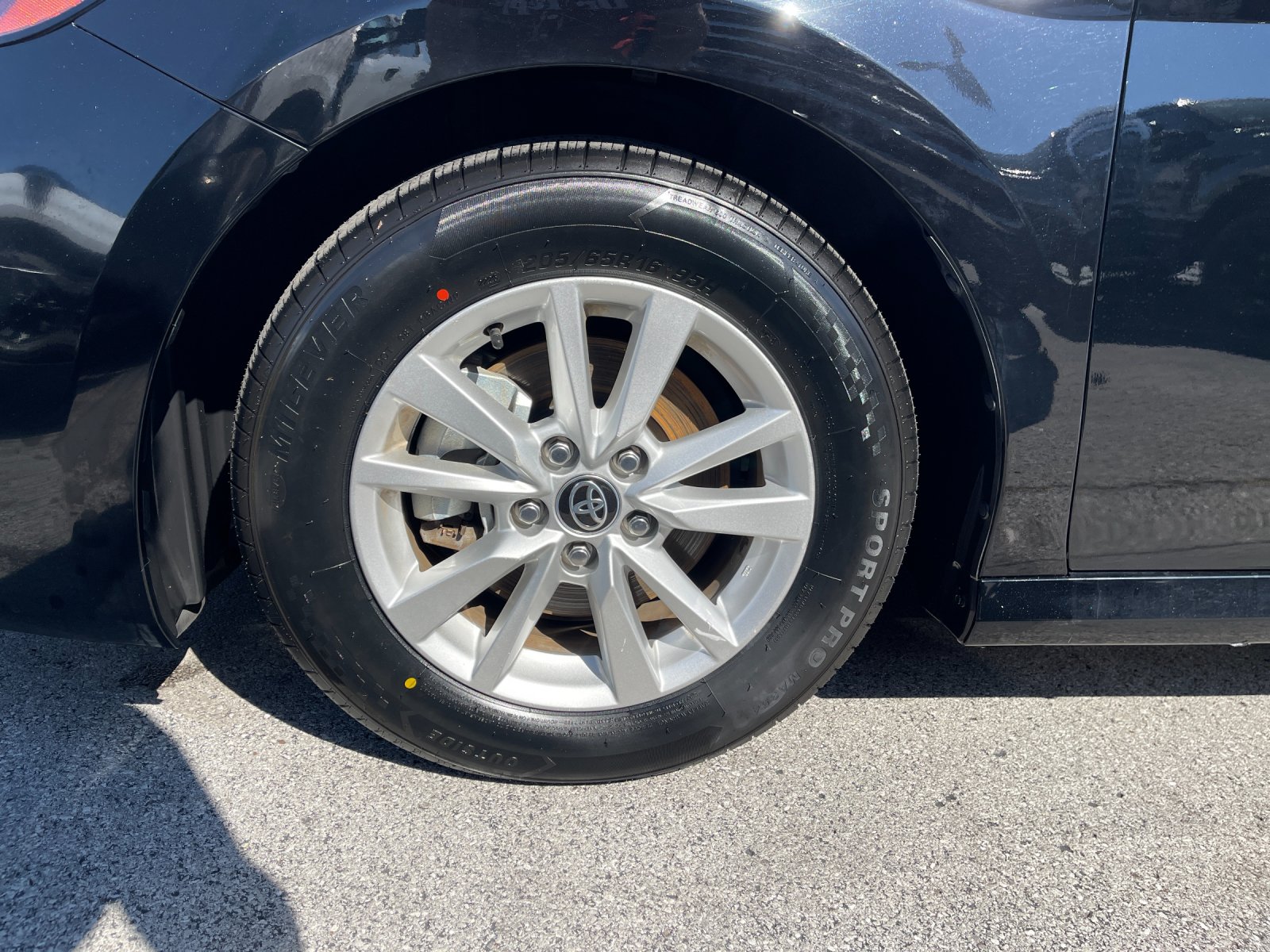 Used 2025 Black Toyota LE image 33
