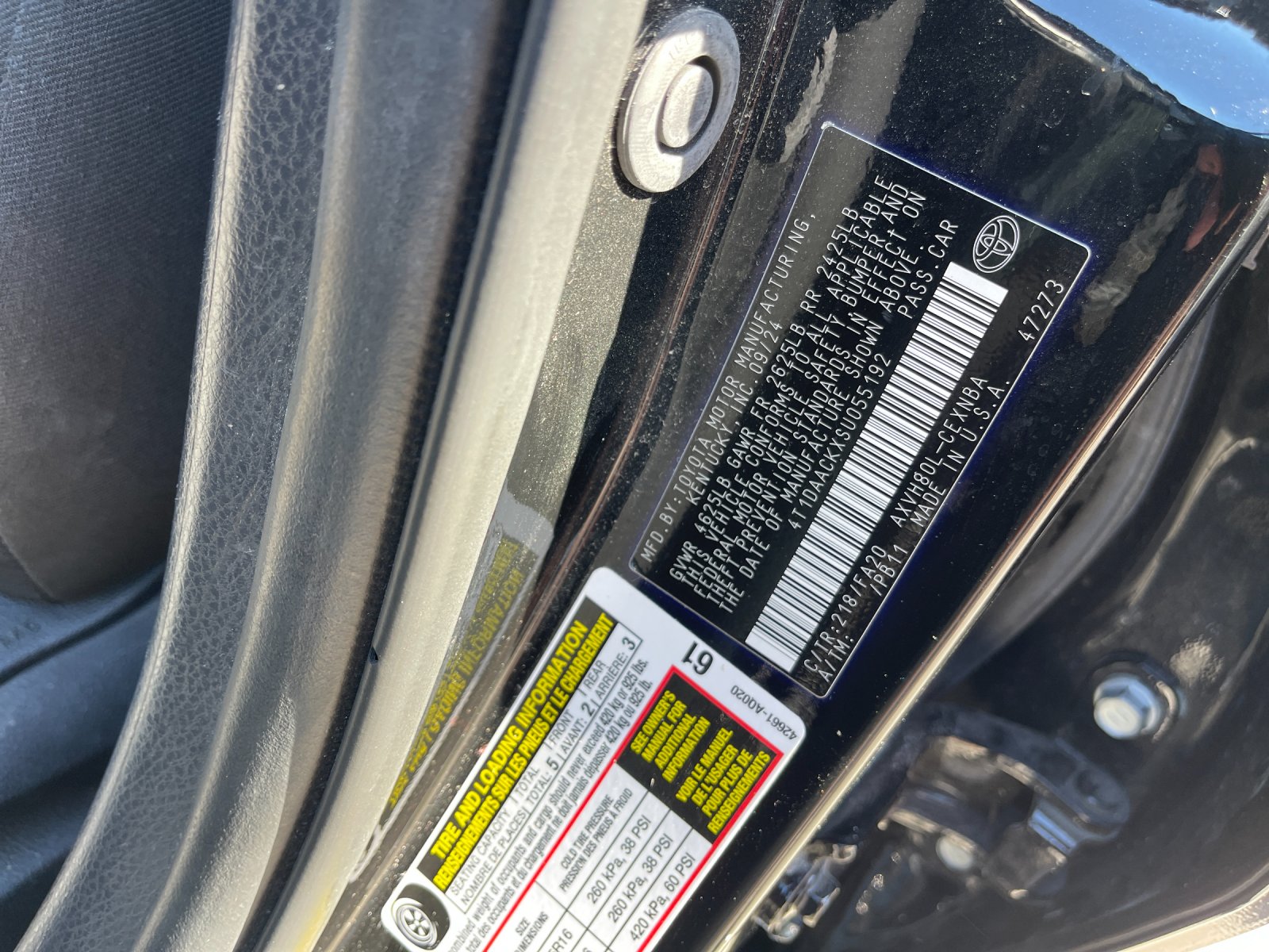 Used 2025 Black Toyota LE image 34