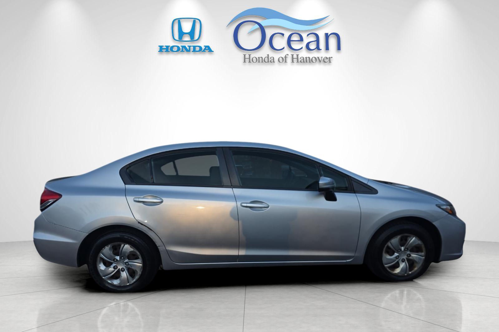 Used 2015 Honda Civic LX with VIN 19XFB2F5XFE217459 for sale in Hanover, MA