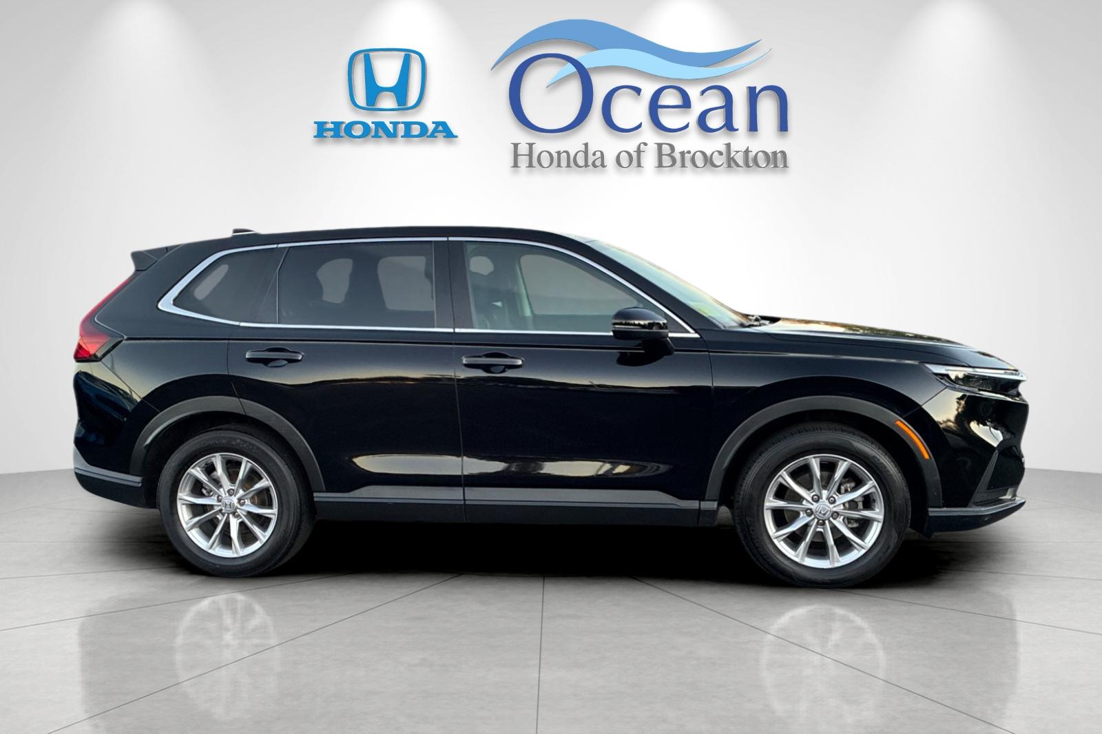 Used 2024 Crystal Black Pearl Honda EX image 2