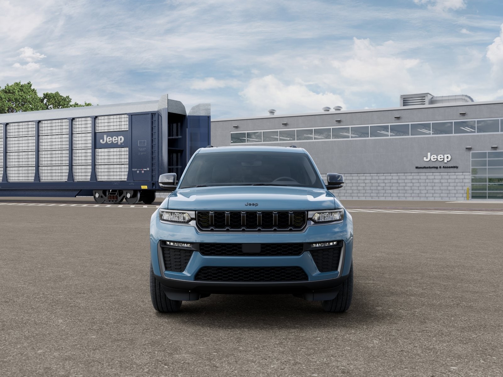 New 2027 Steel Blue Paint Jeep Limited image 6