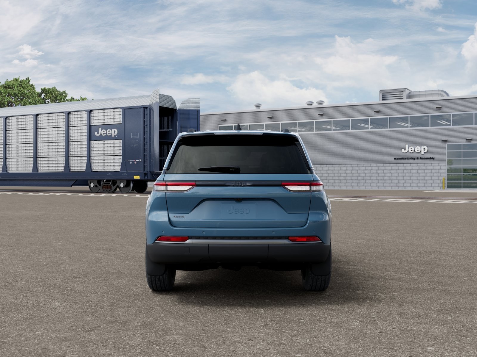 New 2027 Steel Blue Paint Jeep Limited image 7