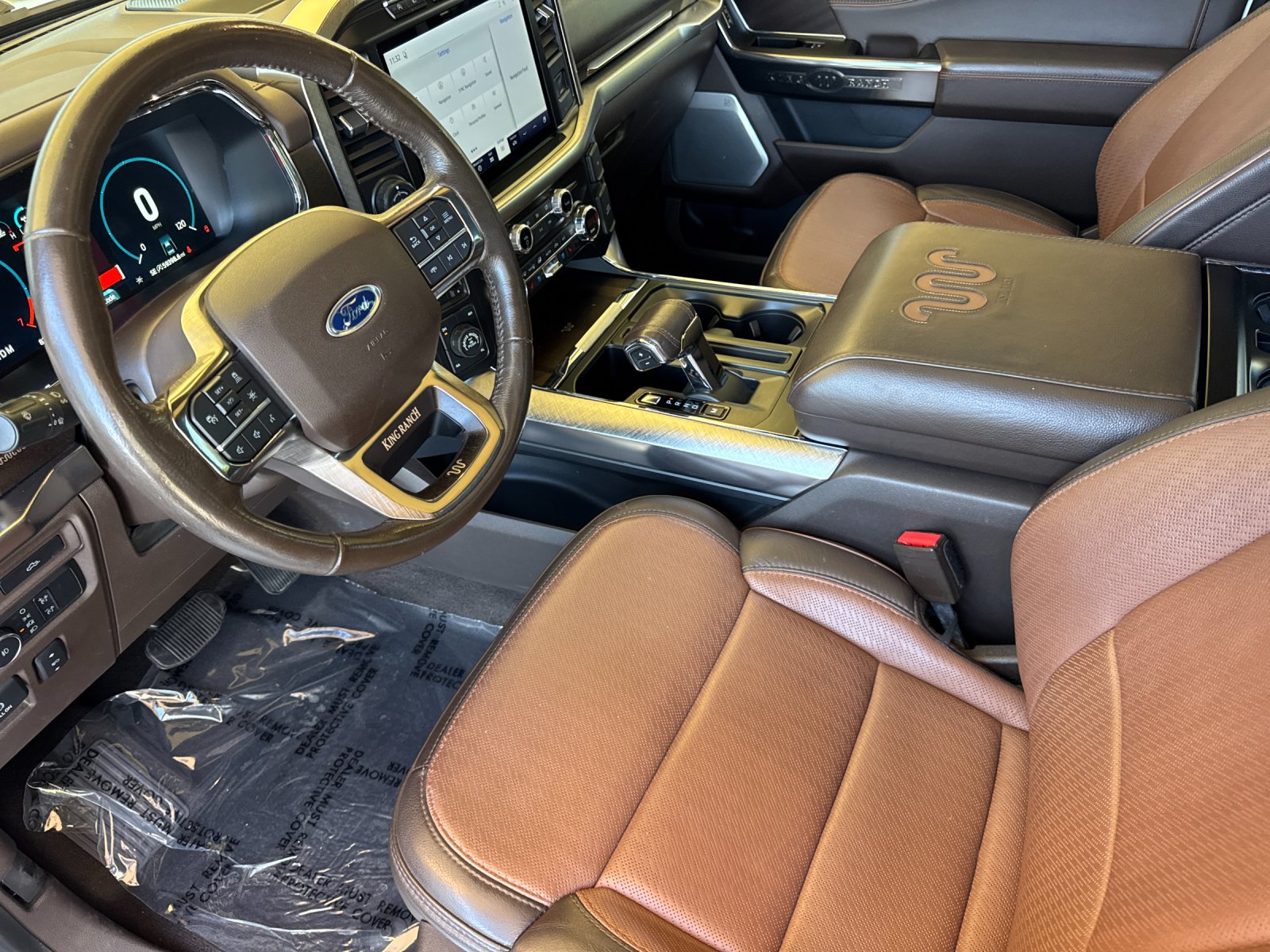 Used 2021 White Ford King Ranch image 9