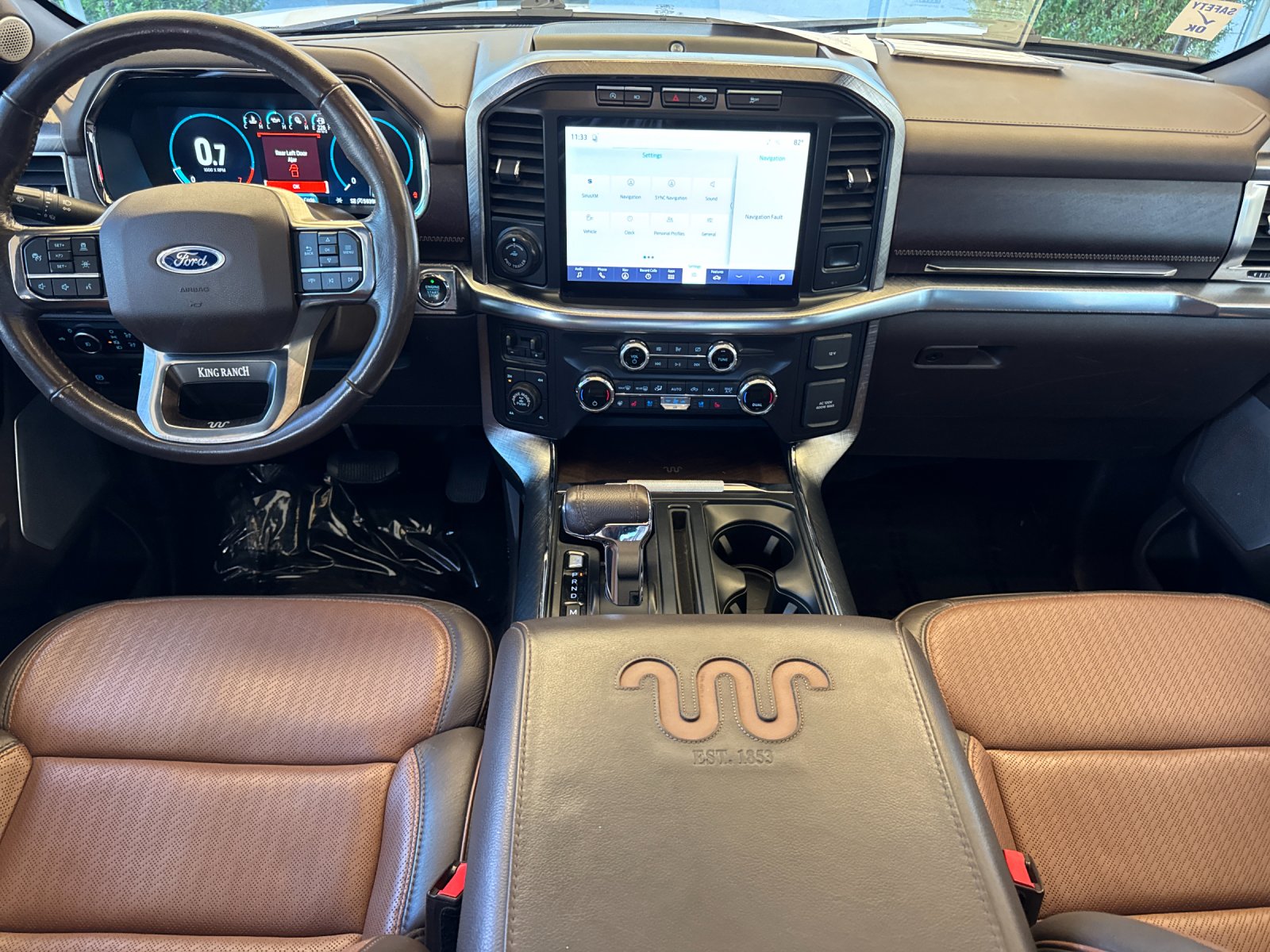 Used 2021 White Ford King Ranch image 12