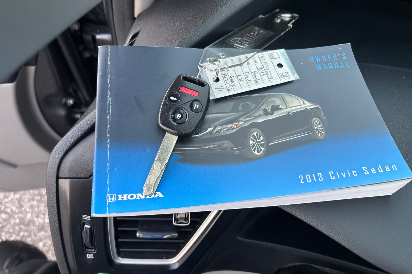 Used 2013 Polished Metal Metallic Honda LX image 9