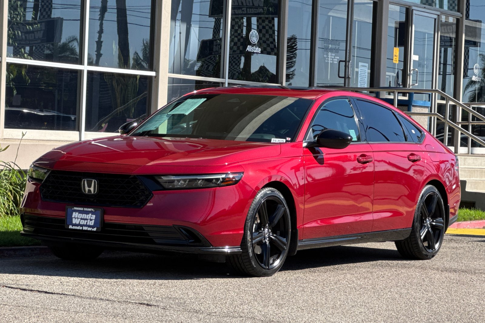 Certified Used 2023 Radiant Red Metallic Honda Sport-L image 8