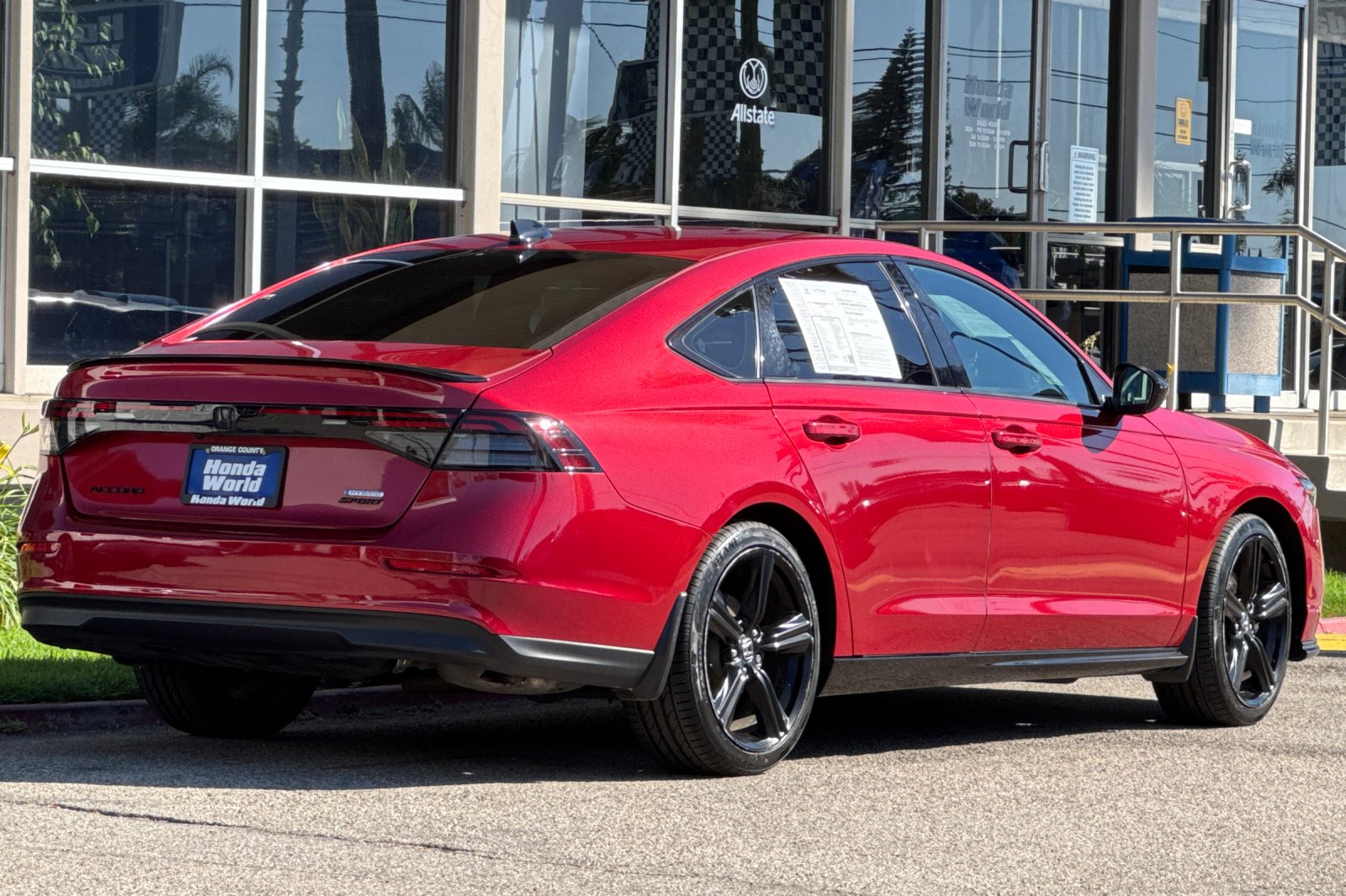 Certified Used 2023 Radiant Red Metallic Honda Sport-L image 4