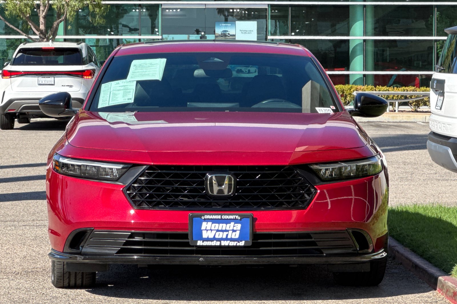 Certified Used 2023 Radiant Red Metallic Honda Sport-L image 9
