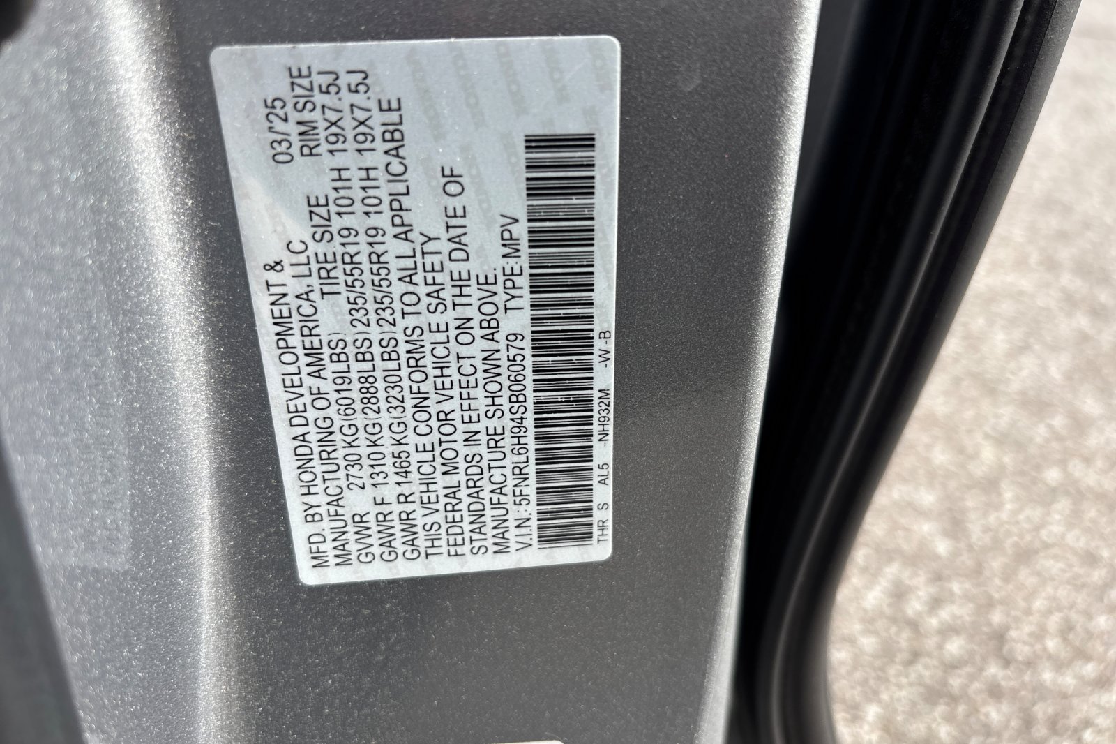 Certified Used 2025 Silver Honda Elite image 9