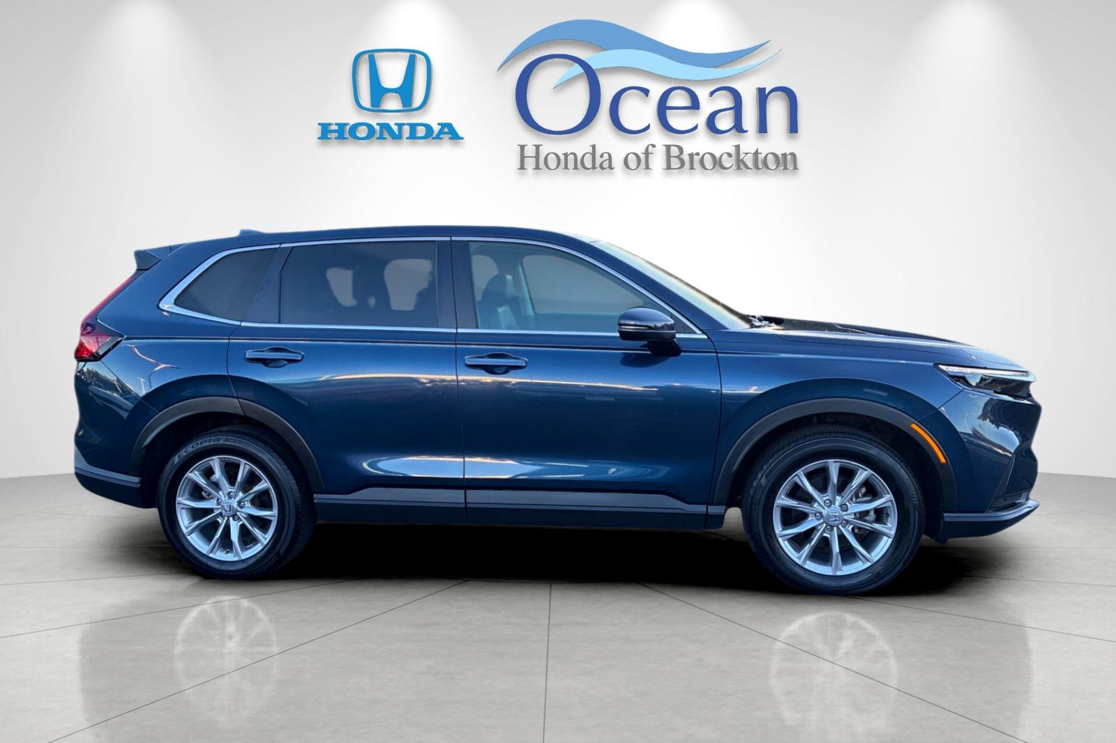 Used 2024 Canyon River Blue Metallic Honda EX-L image 2