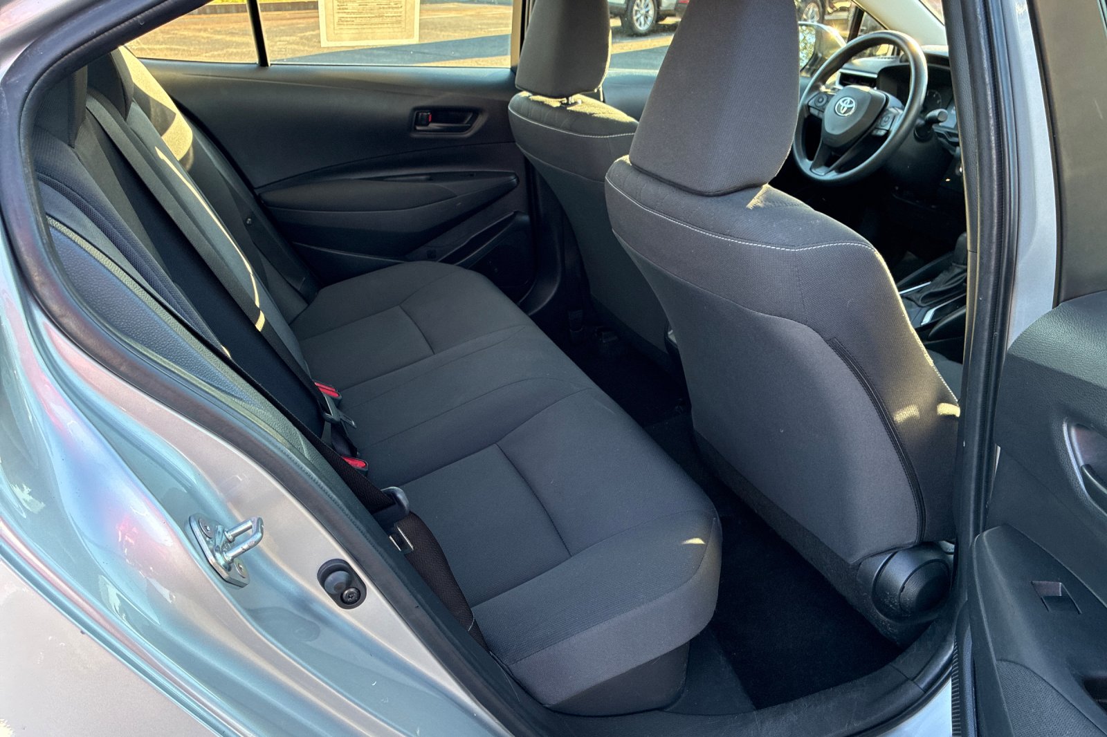 Used 2025 Classic Silver Metallic Toyota LE image 18