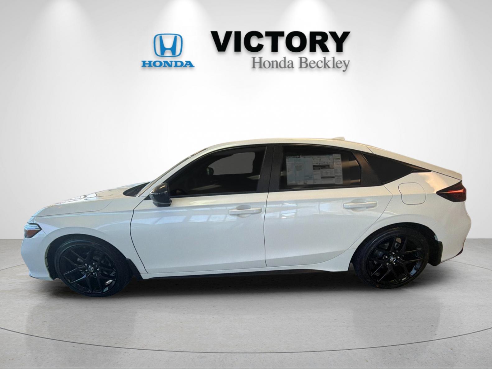 New 2026 Platinum White Pearl Honda FWD Sport image 2