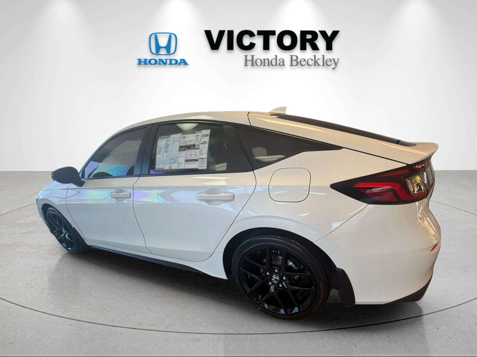 New 2026 Platinum White Pearl Honda FWD Sport image 3