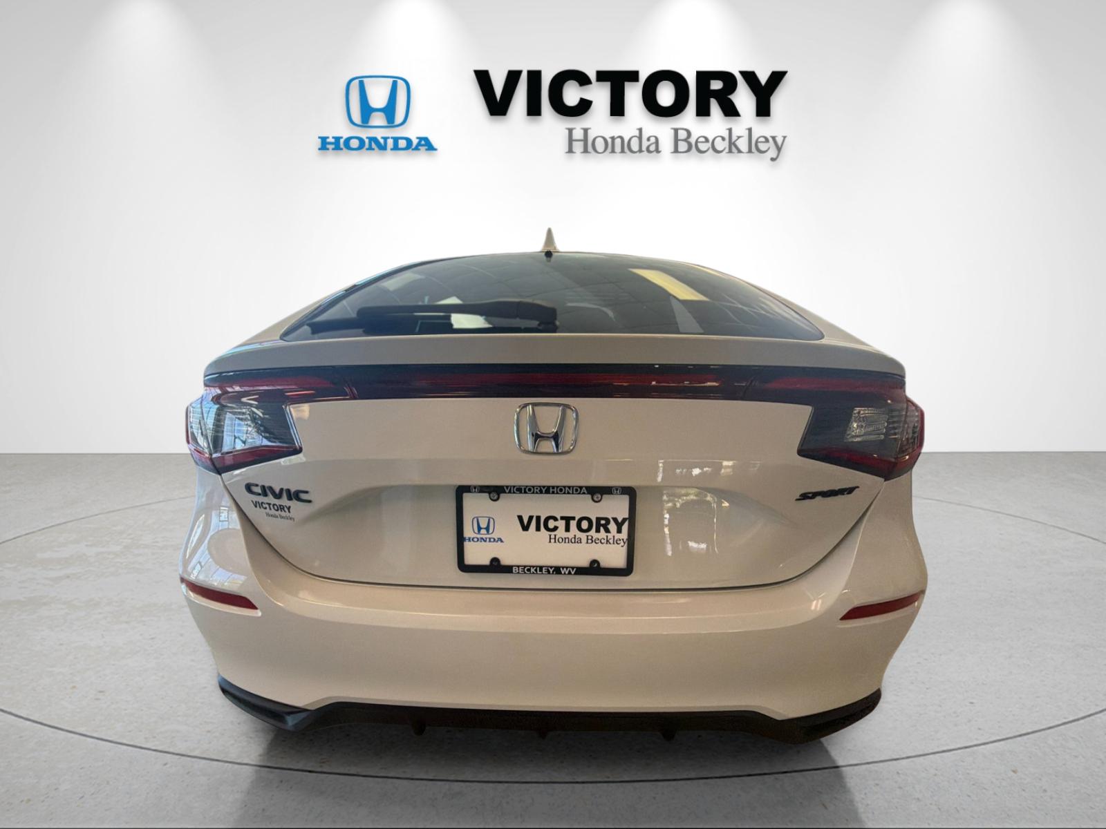 New 2026 Platinum White Pearl Honda FWD Sport image 4