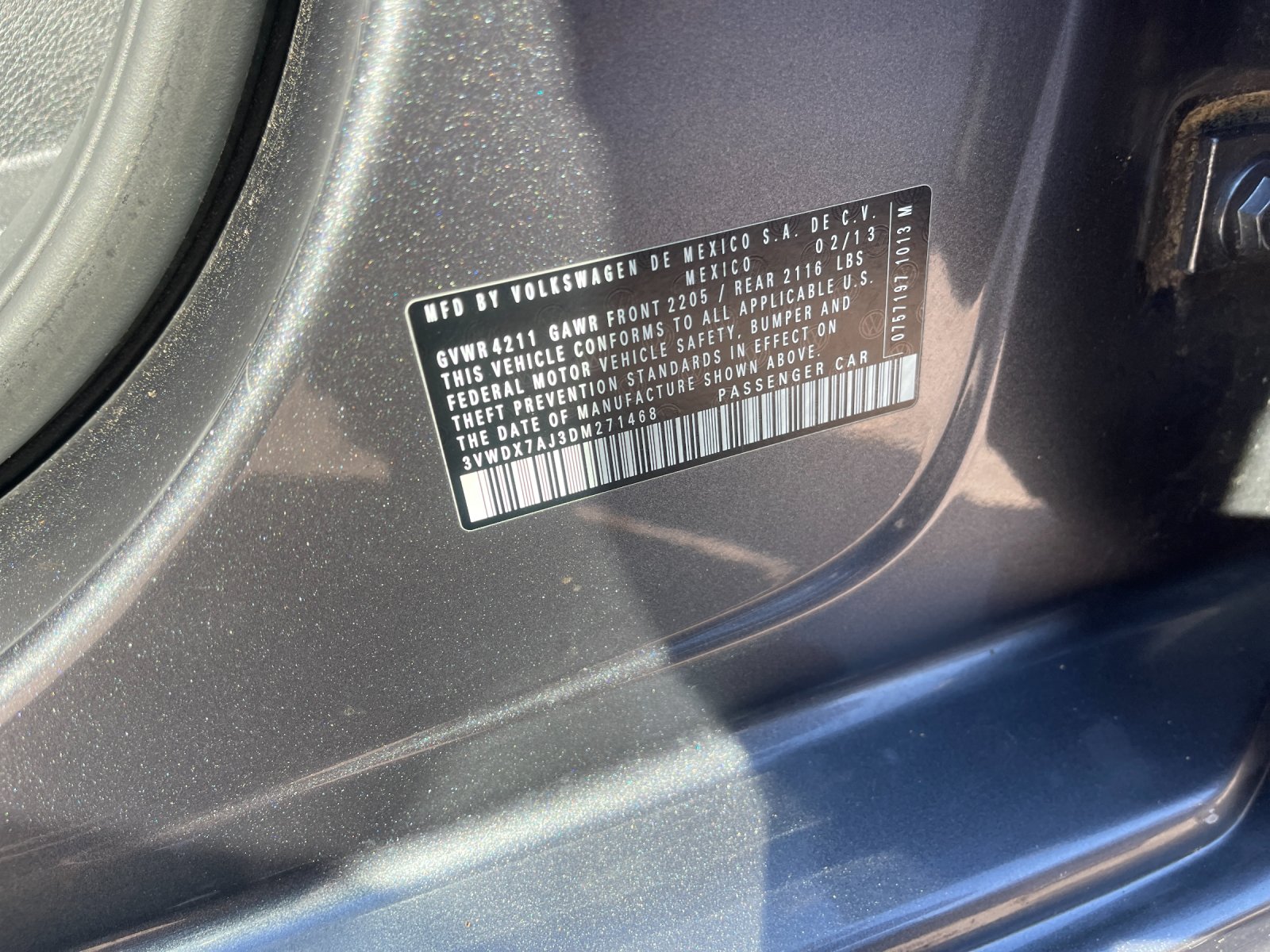 Used 2013 Gray Volkswagen 2.5L SE image 31