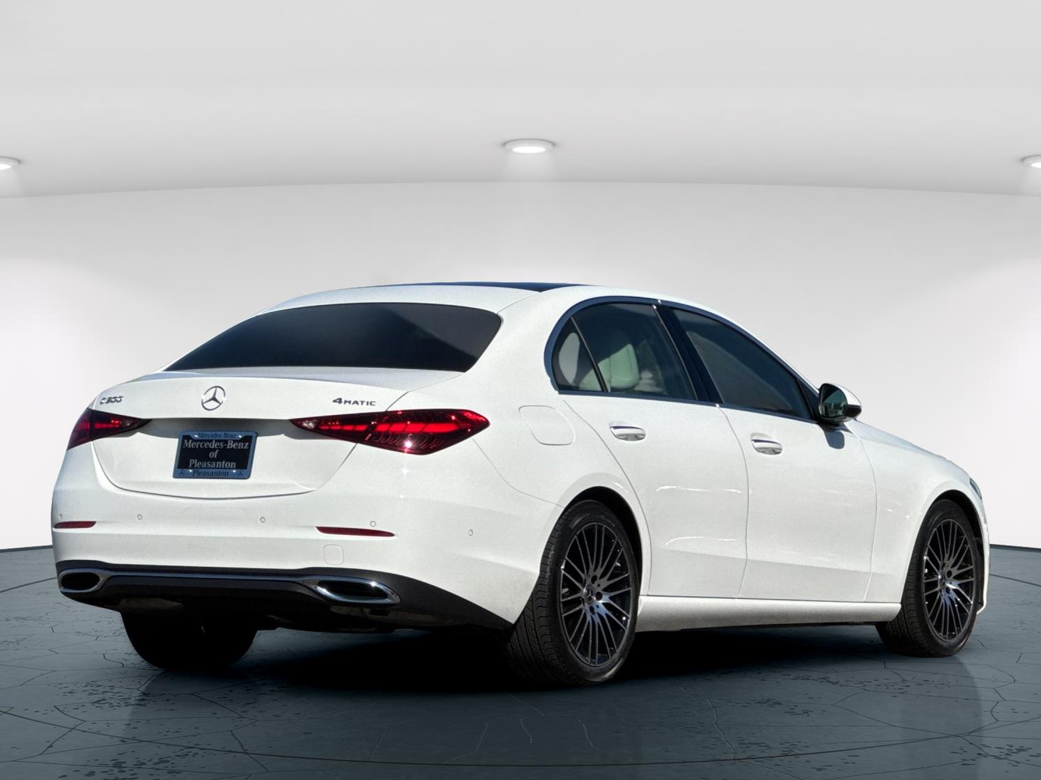 Certified Used 2025 Polar White Mercedes-Benz C 300 4D Sedan 4MATIC® image 6