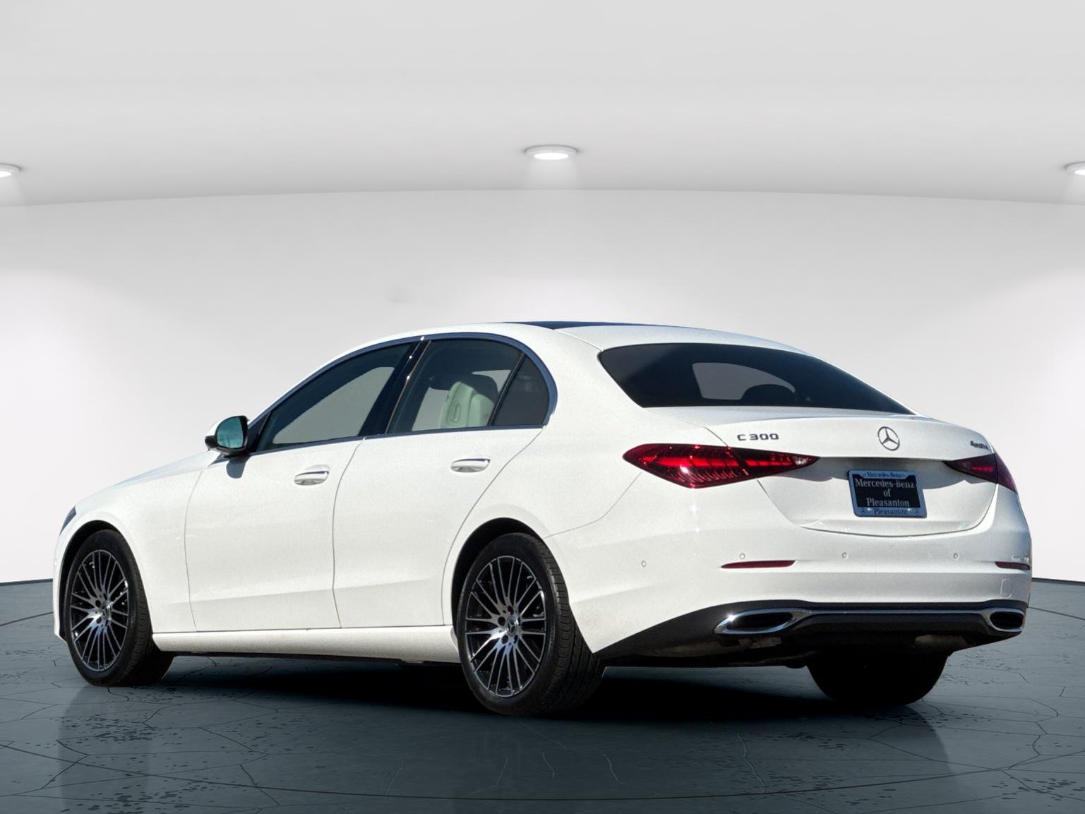 Certified Used 2025 Polar White Mercedes-Benz C 300 4D Sedan 4MATIC® image 4
