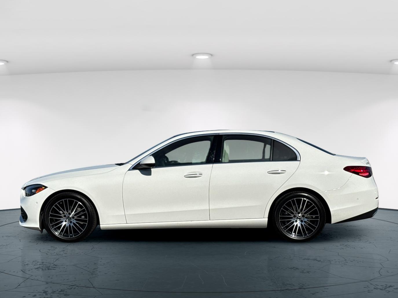 Certified Used 2025 Polar White Mercedes-Benz C 300 4D Sedan 4MATIC® image 3