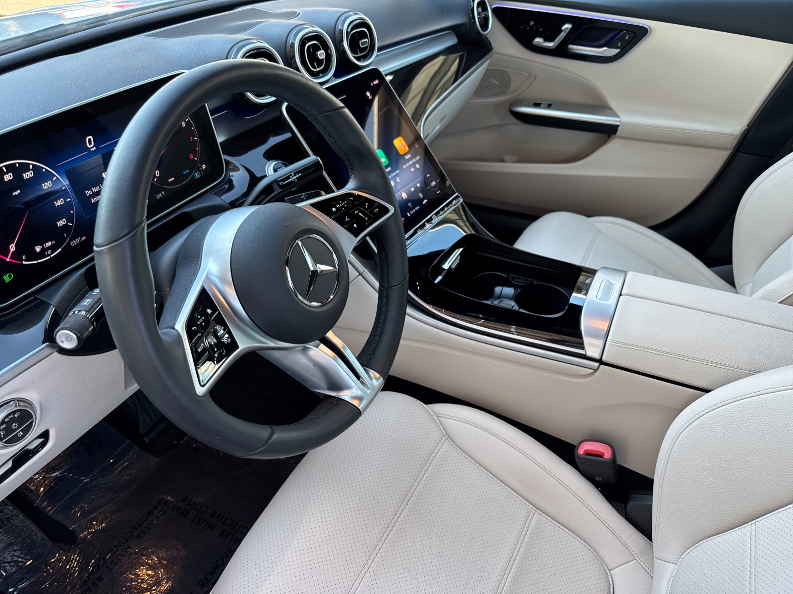 Certified Used 2025 Polar White Mercedes-Benz C 300 4D Sedan 4MATIC® image 10