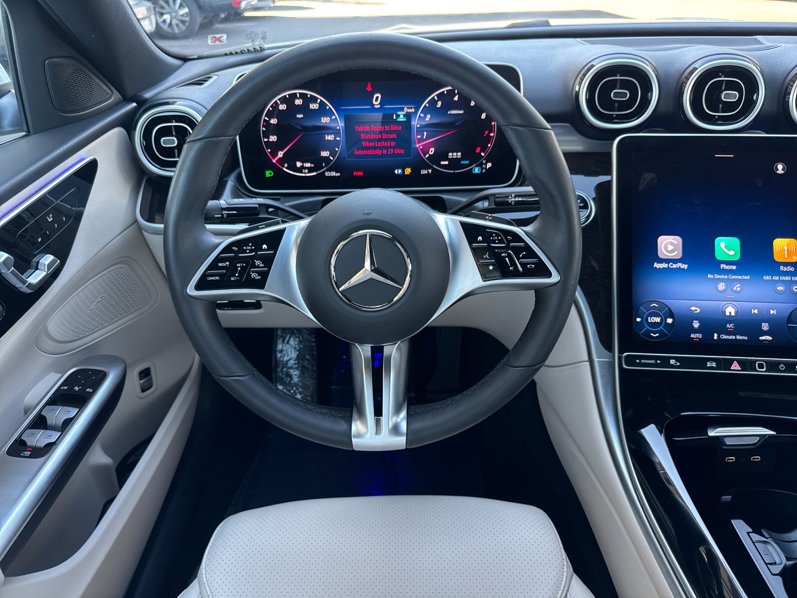 Certified Used 2025 Polar White Mercedes-Benz C 300 4D Sedan 4MATIC® image 16