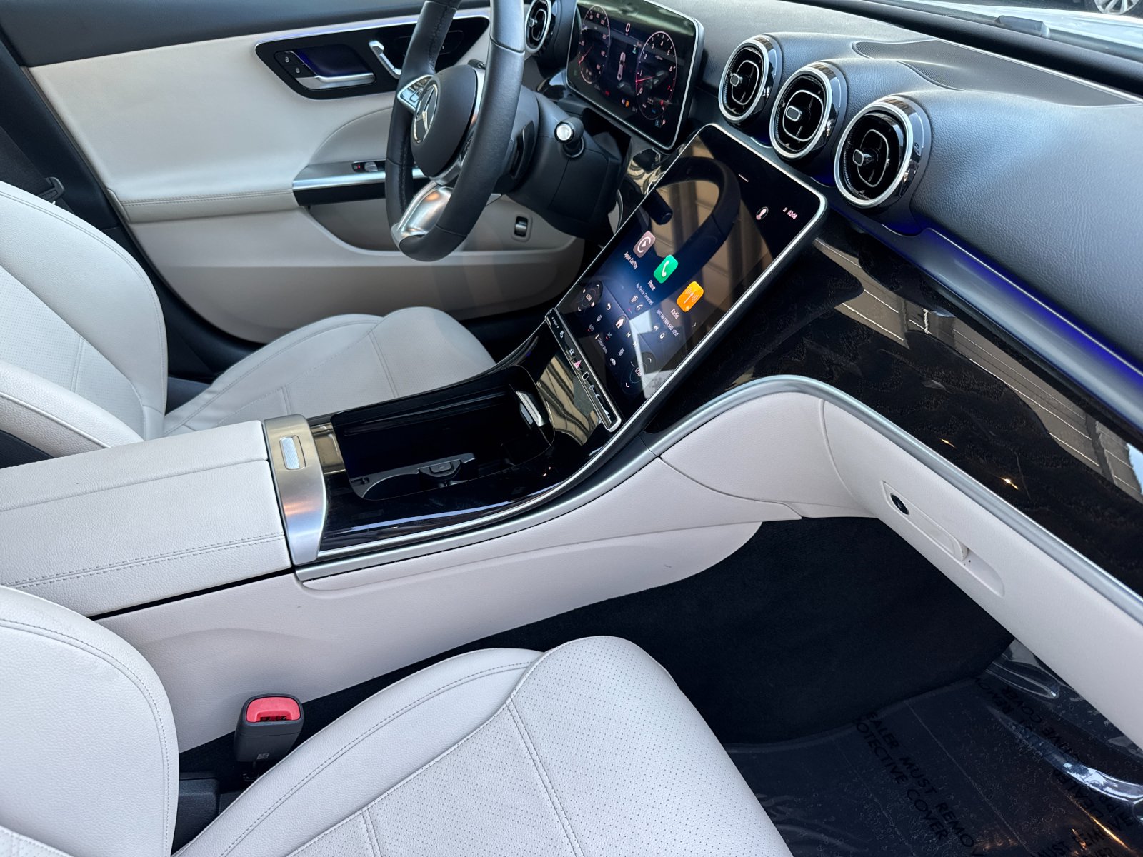 Certified Used 2025 Polar White Mercedes-Benz C 300 4D Sedan 4MATIC® image 17