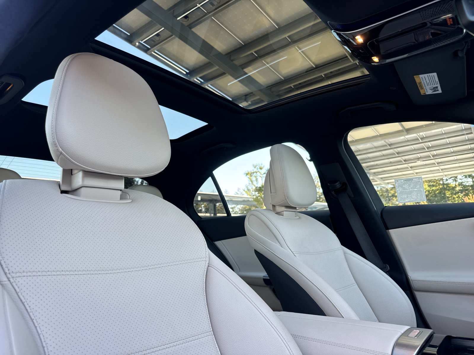 Certified Used 2025 Polar White Mercedes-Benz C 300 4D Sedan 4MATIC® image 18