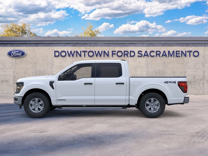 New 2026 Oxford White Ford 4X4 CREW XL HYB image 3