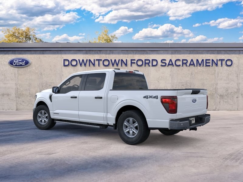 New 2026 Oxford White Ford 4X4 CREW XL HYB image 4