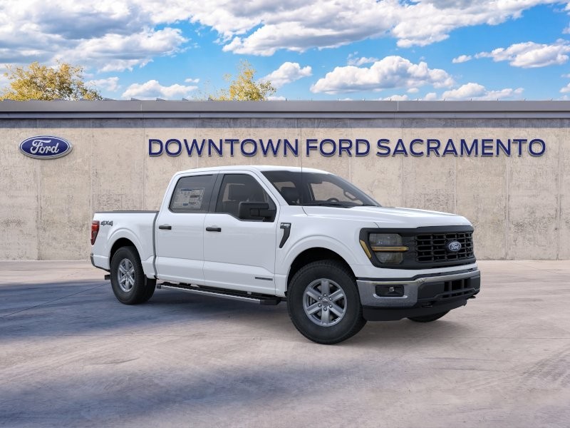 New 2026 Oxford White Ford 4X4 CREW XL HYB image 7