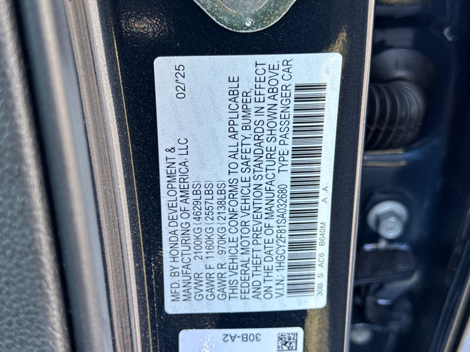 Used 2025 Blue Honda Touring image 27