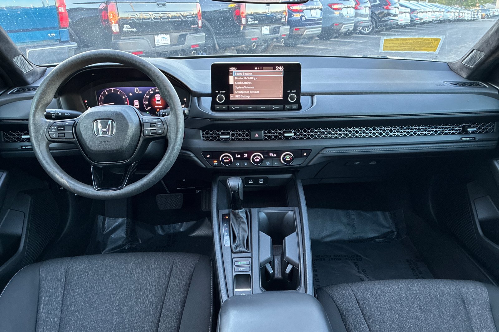Used 2023 Crystal Black Pearl Honda EX image 16