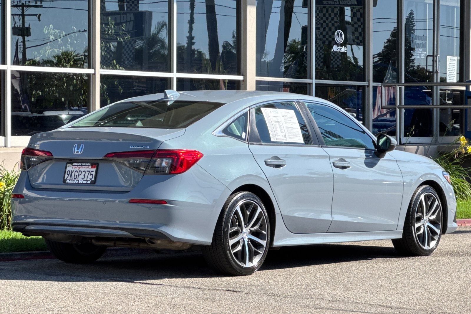Certified Used 2024 Sonic Gray Pearl Honda 1.5T 4D TOURING image 4