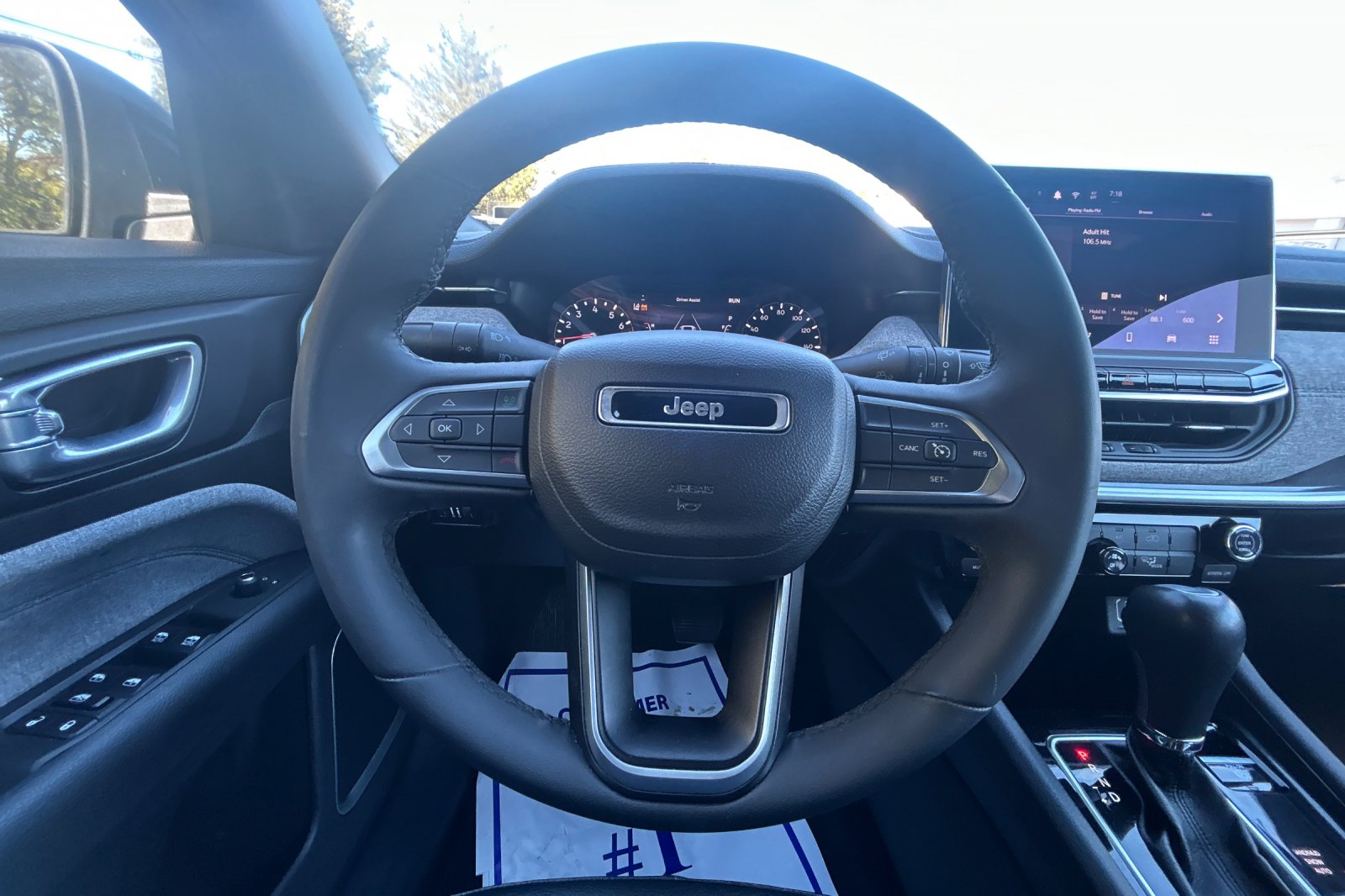 Used 2024 Bright White Clearcoat Jeep Latitude image 22