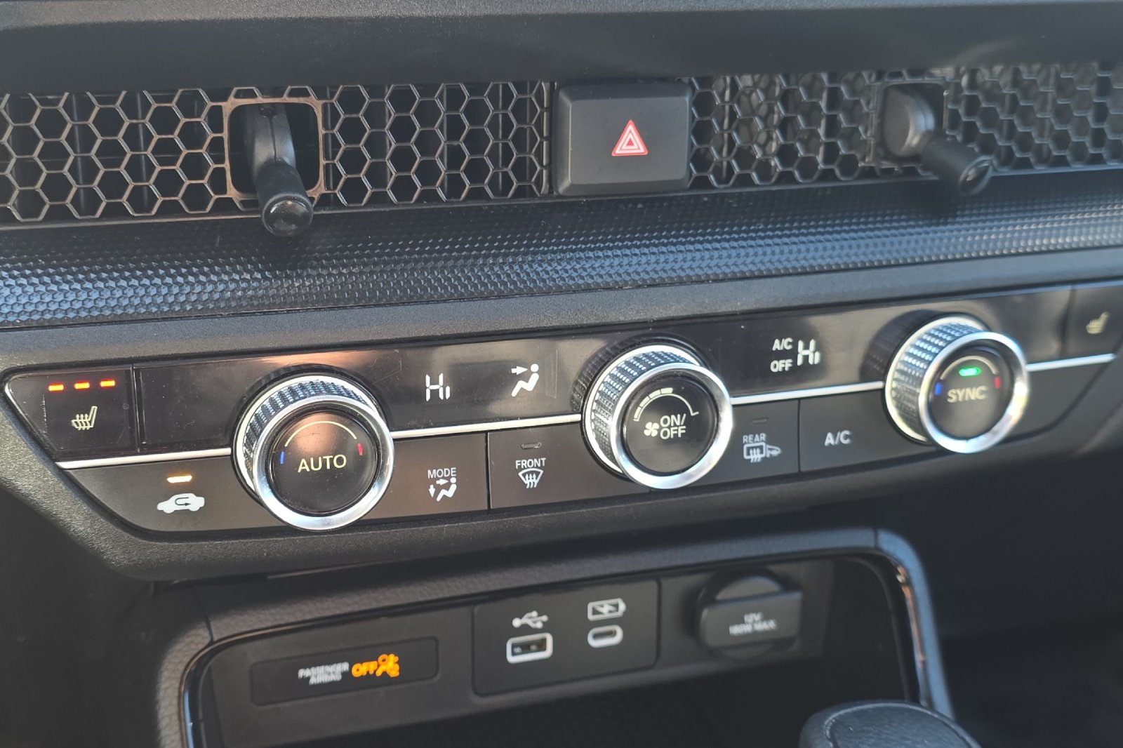 Used 2024 Meteorite Gray Metallic Honda EX image 21