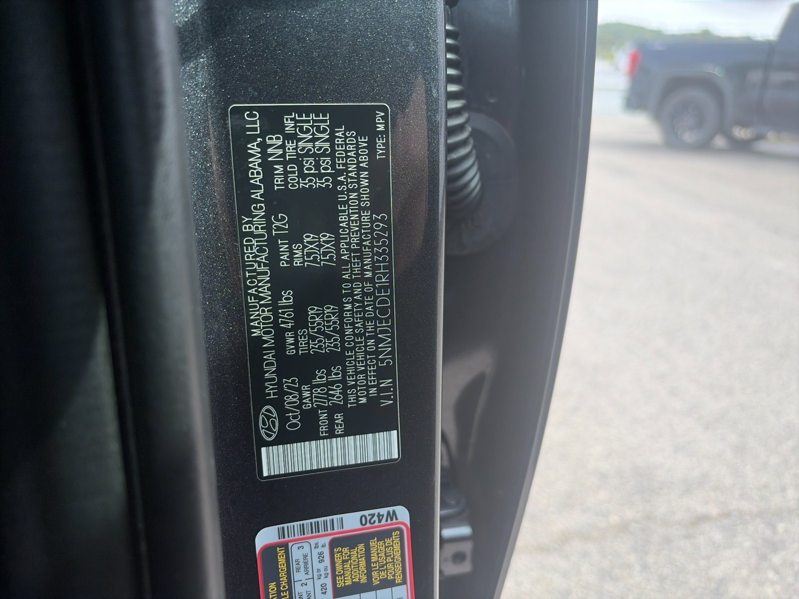 Used 2024 Dark Gray Metallic Hyundai Limited image 33