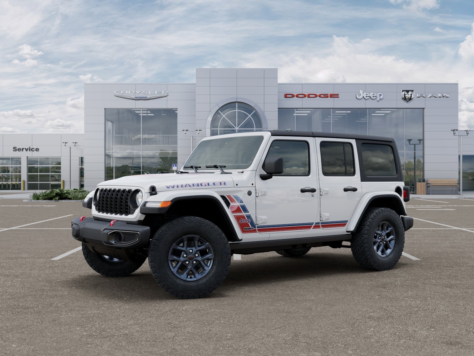 New 2026 White Jeep  image 2
