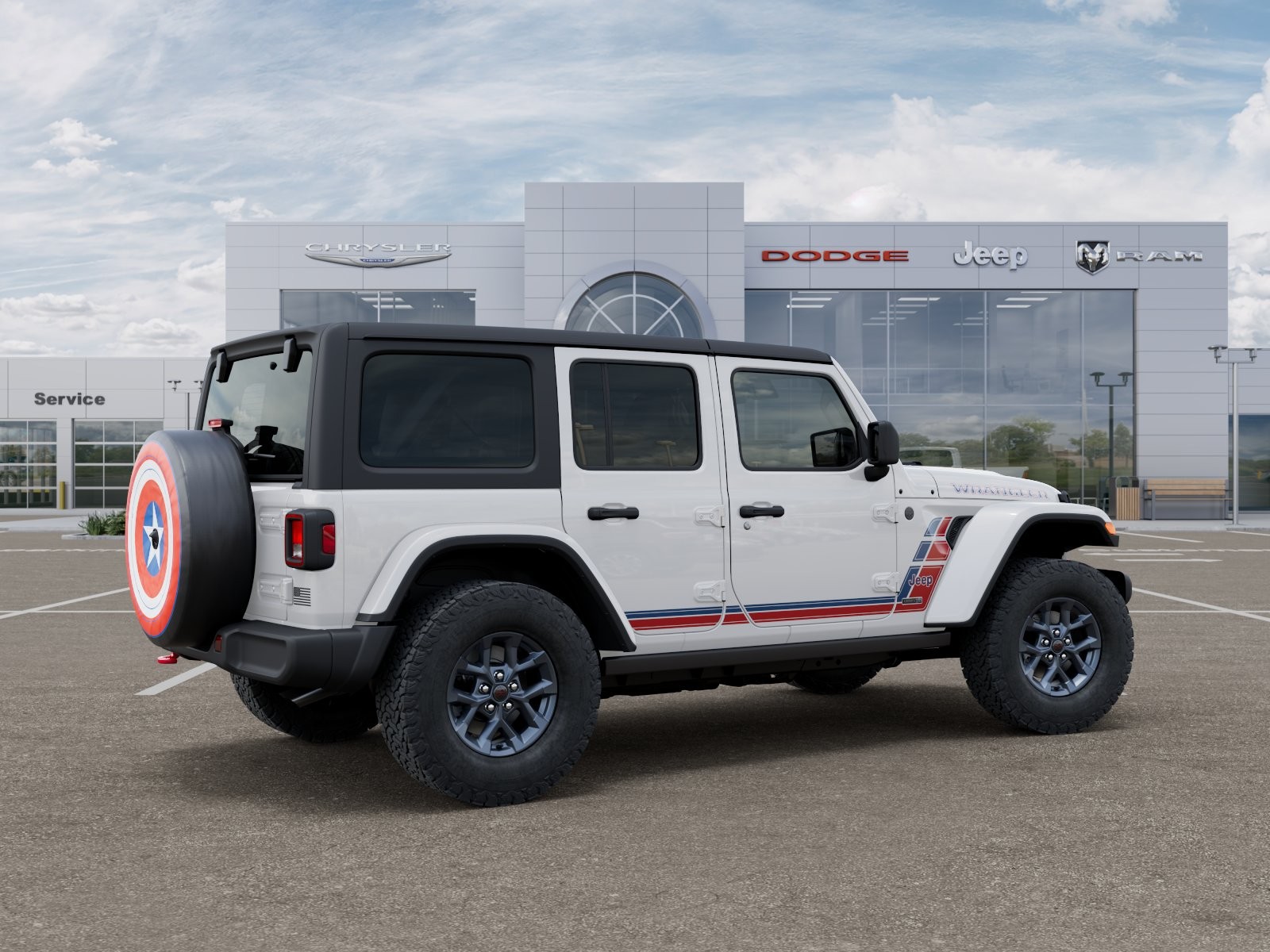 New 2026 White Jeep  image 4