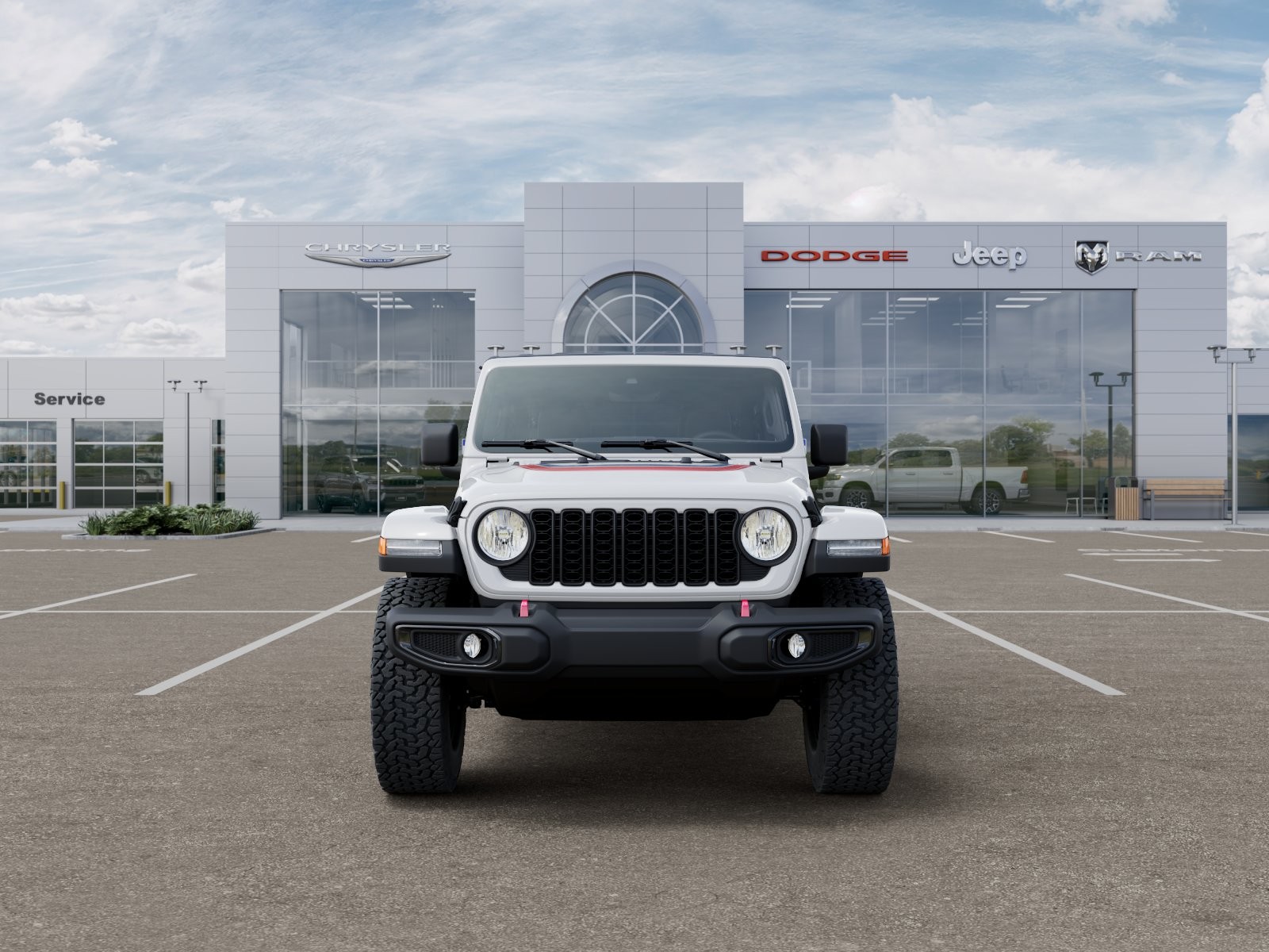 New 2026 White Jeep  image 6