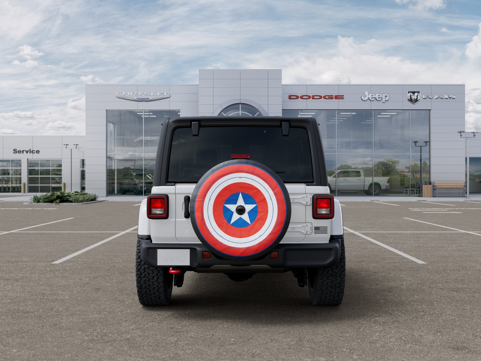 New 2026 White Jeep  image 7