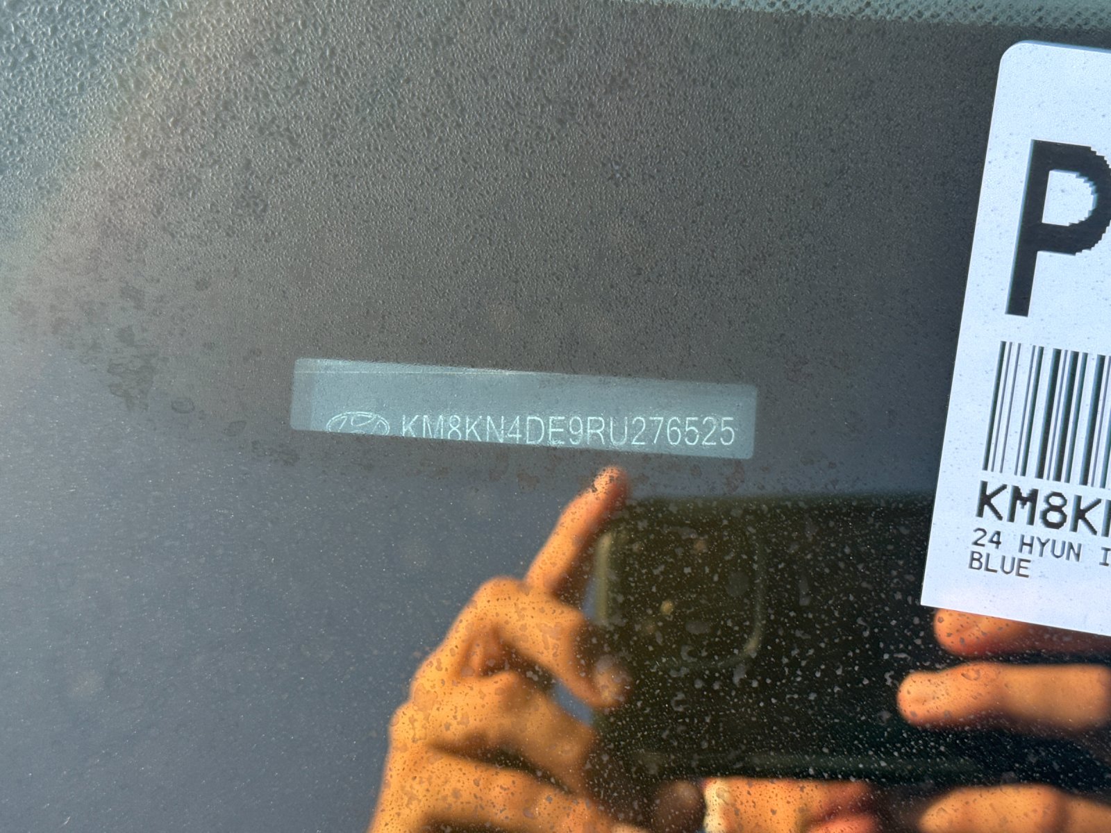 Certified Used 2024 Blue Hyundai SEL image 2