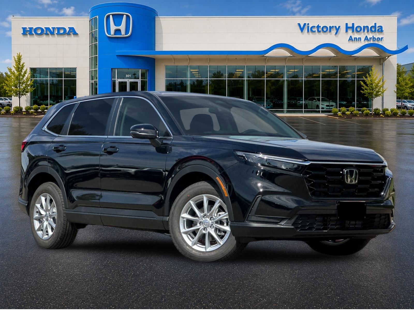 New 2027 Crystal Black Pearl Honda EX AWD image 3