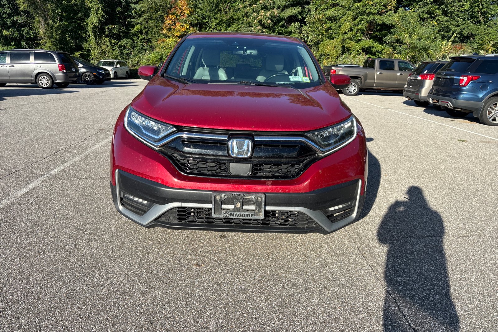Certified Used 2022 Radiant Red Metallic Honda EX-L image 7