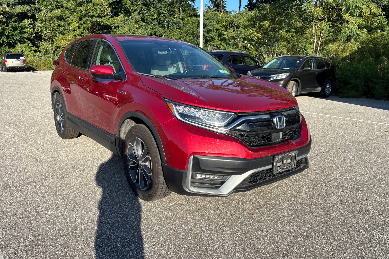 Certified Used 2022 Radiant Red Metallic Honda EX-L image 8
